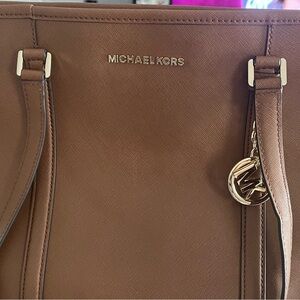 Michael Kors Brown Leather Tote